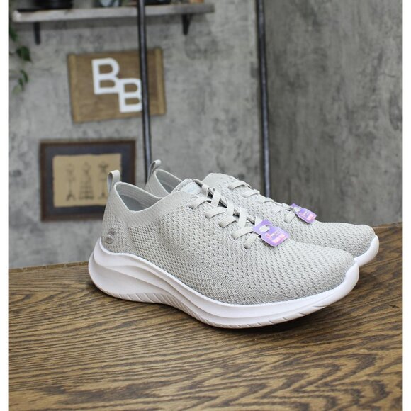 Skechers Shoes - Skechers Womens Resse 2.0 Elastic Gore Sneakers Light Gray 10M
